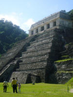Mayan ruins at Palenque 